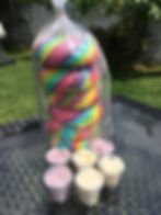 ★ 6 Rainbow with cream cheese