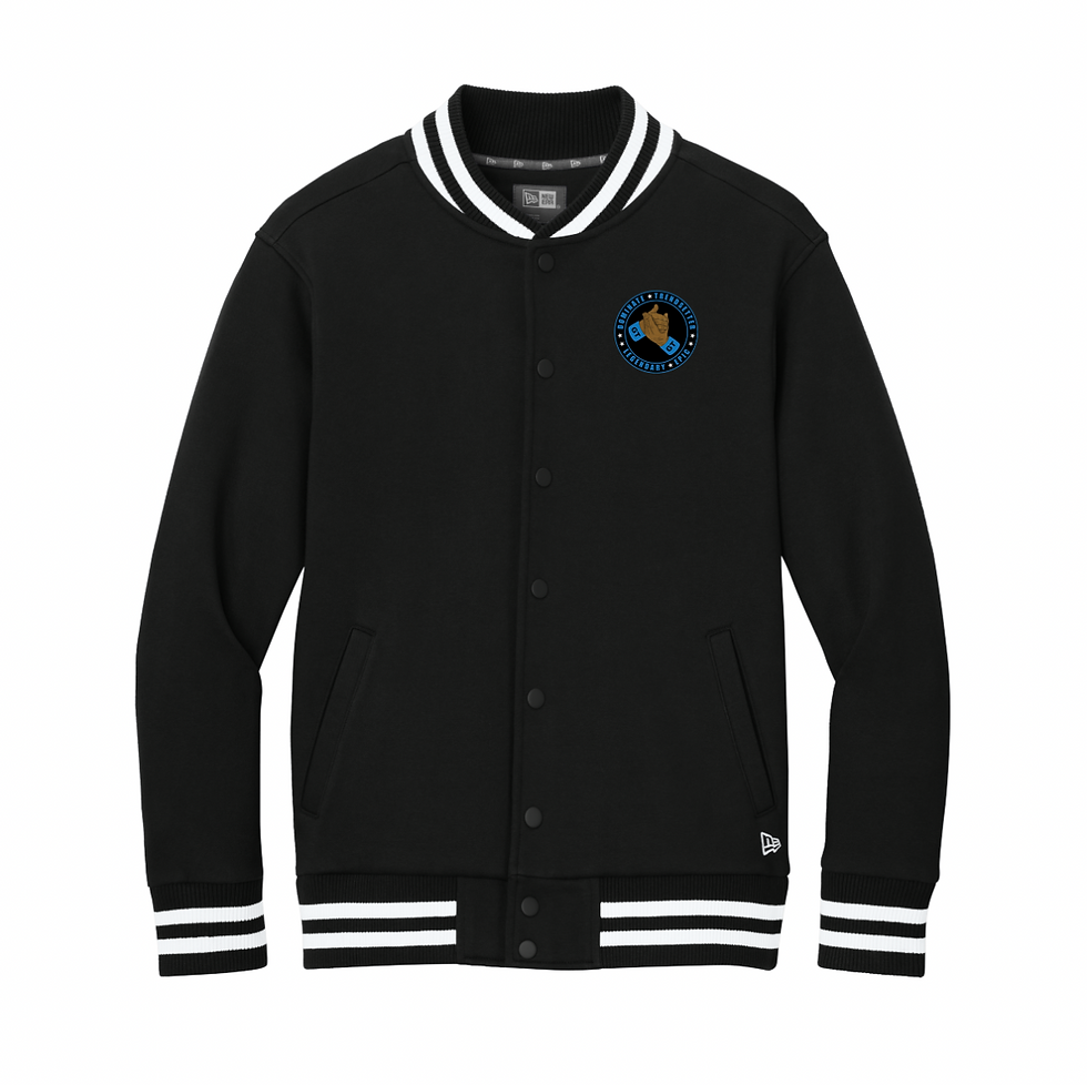 Thumbnail: FADE TO BLACK Varsity Heavyweight Fleece Jacket
