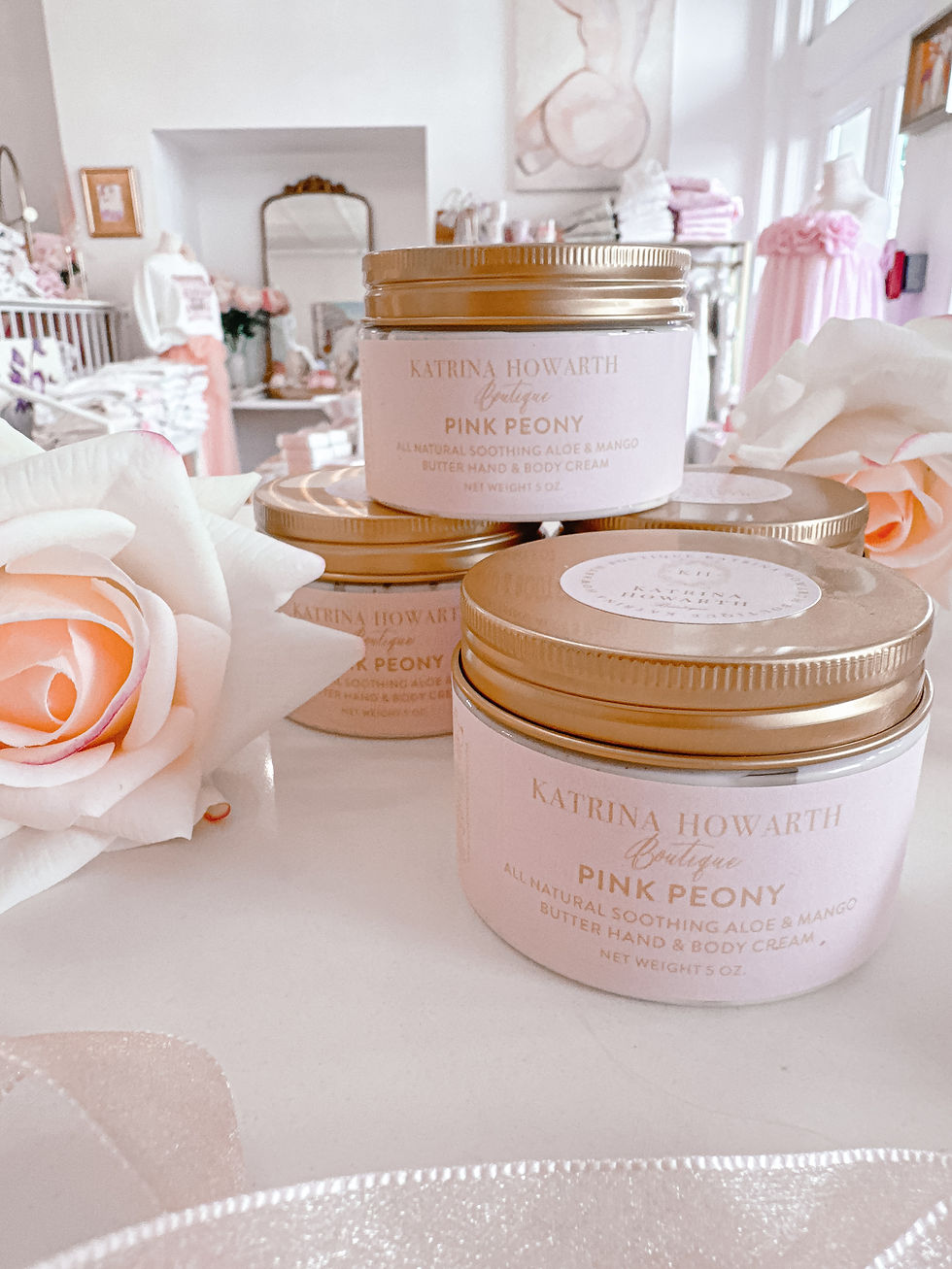 Pink Peony Aloe & Mango Hand & Body Cream