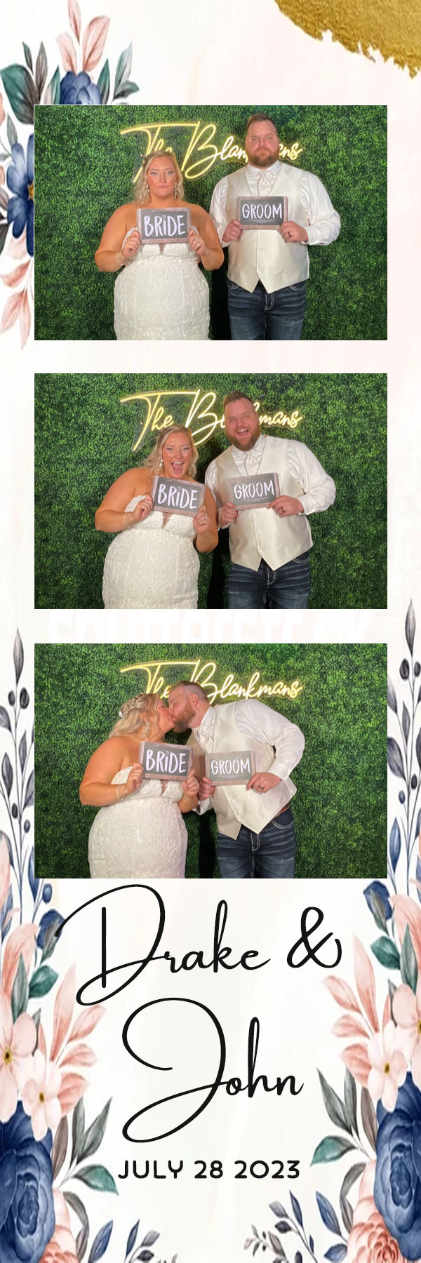 Photobooth from your wedding DJ in Houston, Texas