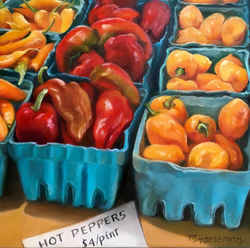 Harleman, Melinda-Hot Peppers at the Market