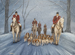 Gordon, Nadya_ Middleburg Fox Hunt - Nadya Gordon