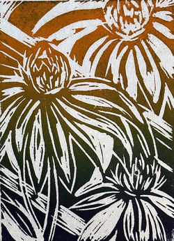 Del Vacchio, Jaclyn-MorningLight_Linocut