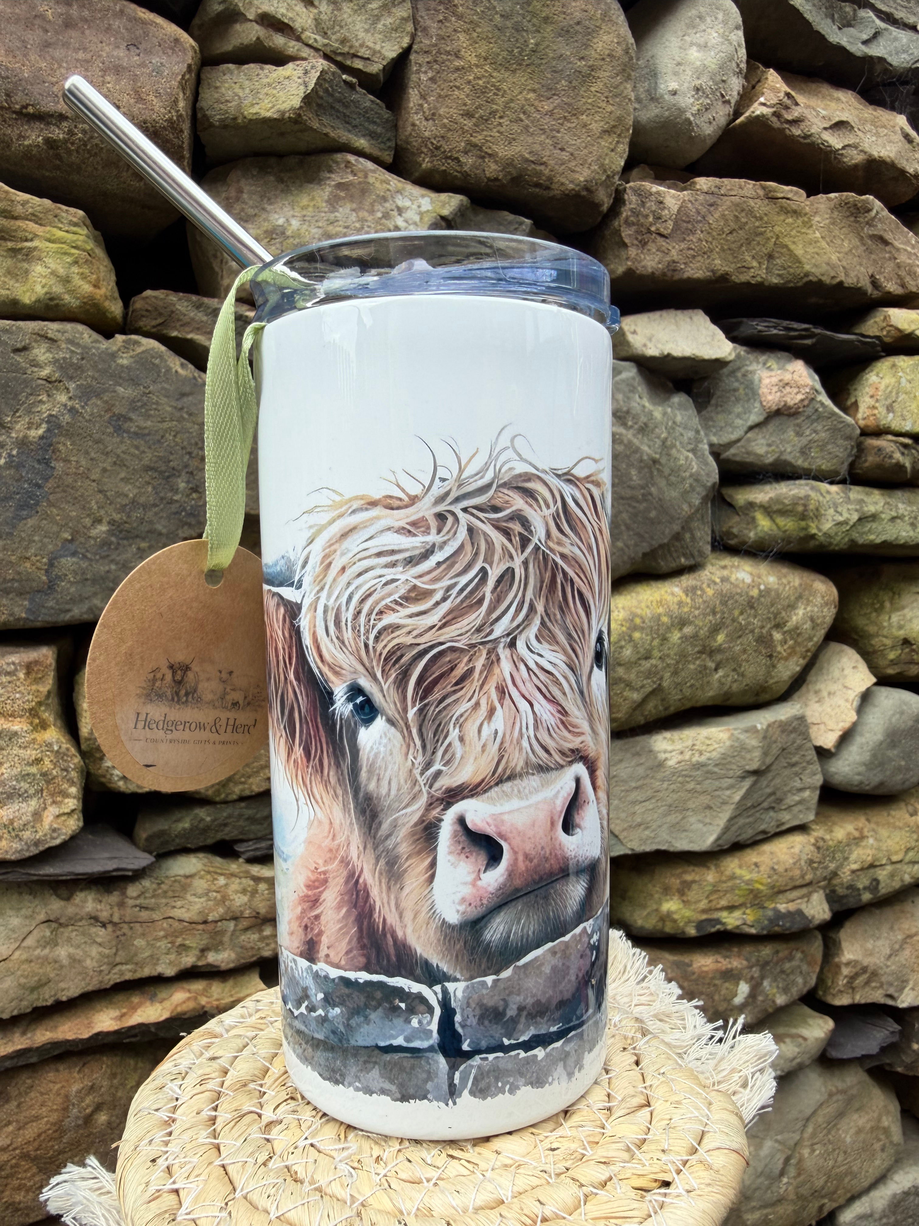 Looking over the wall thermal tumbler 