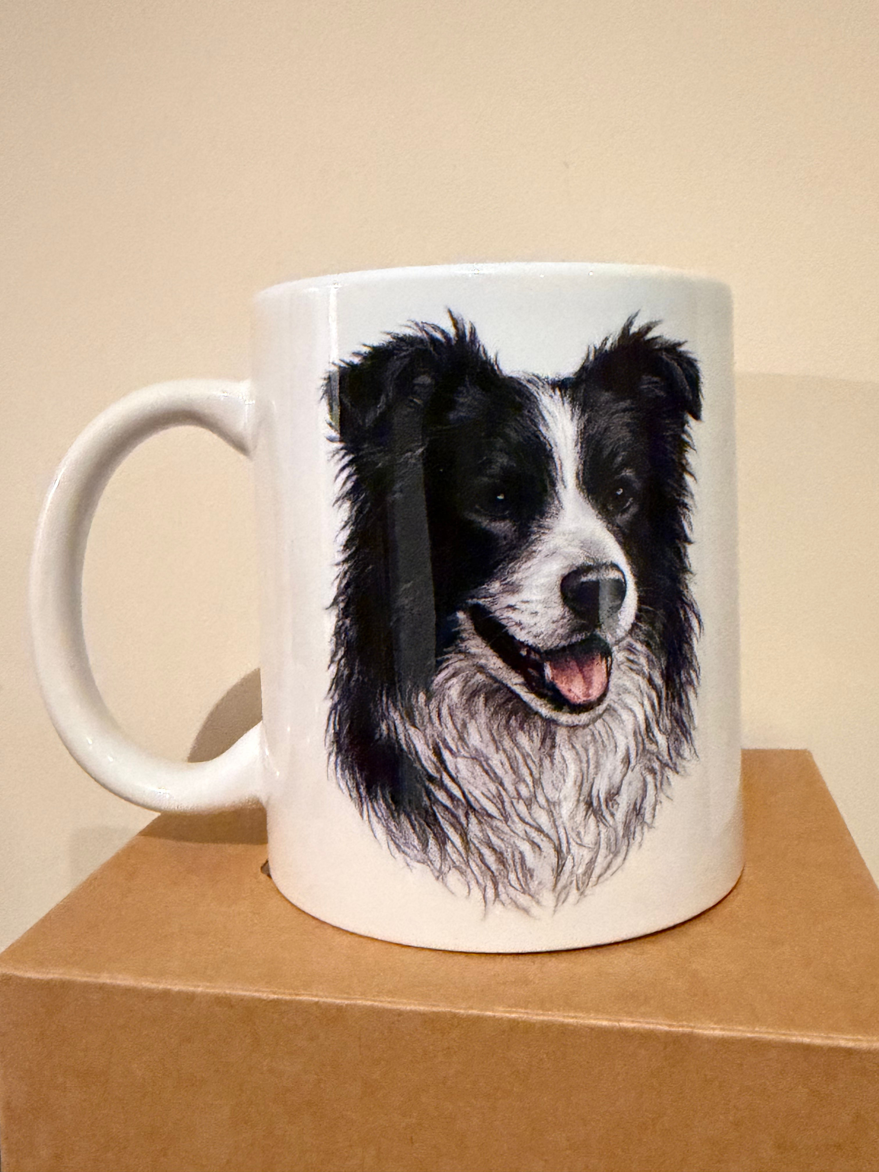 Signature collection collie mug 