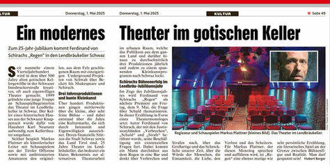 Presseartikel: „Regen“ von Ferdinand von Schirach