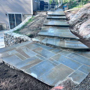 Backyard Patio & Hillside Restoration