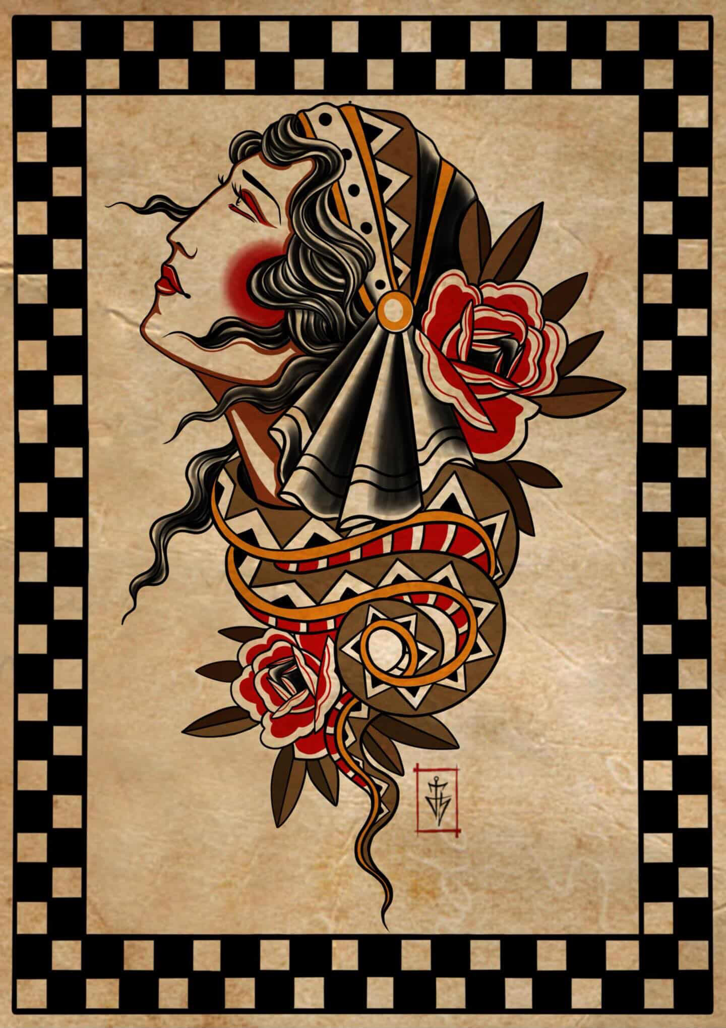 GK - rose lady