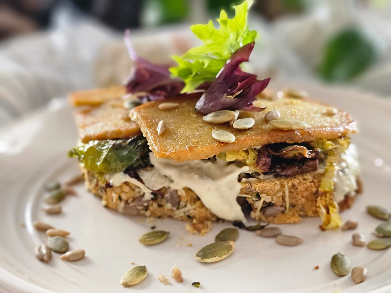 Recette de tartine et rôti végétal Le Méditerranéen