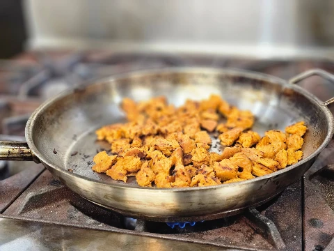 Le seitan Le Piccante grillé à la poêle