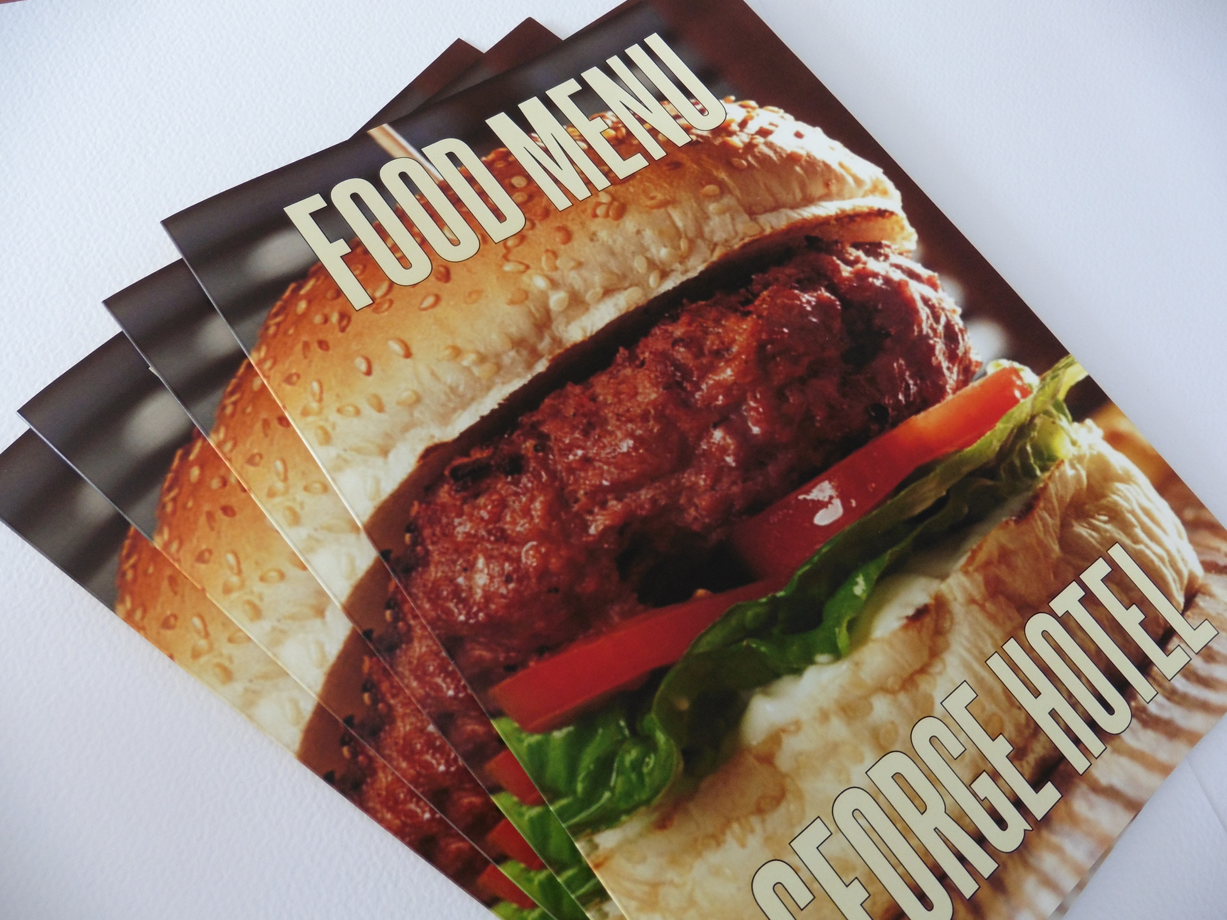 A4 MENU PRINTING BRISTOL MOTION PRINTING