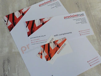 Letterhead compliment slip