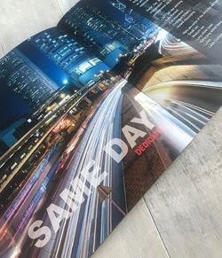 210mm Square Brochure Printing