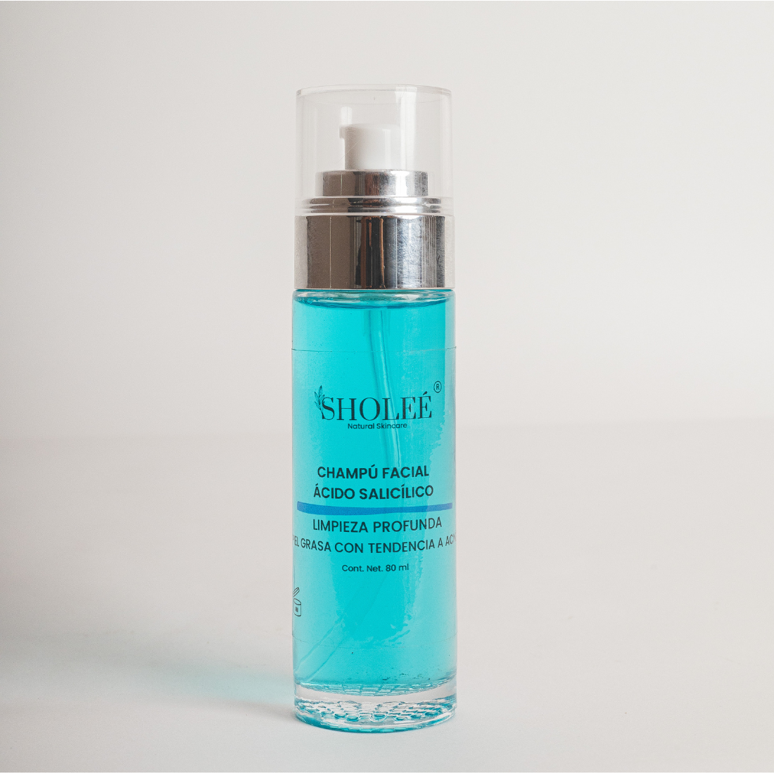 Gel Limpiador Facial (Piel grasa-Acné leve a moderado) 80ml