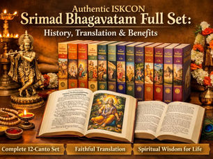 Authentic ISKCON Srimad Bhagavatam Full Set – History & Benefits
