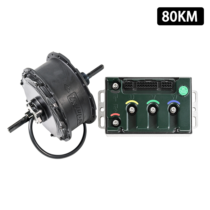 Electric Bike Hub Motor And Controller 2000W Max. Speed 80 km/h