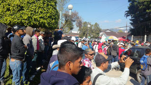 Acompañamiento a familia de Bernardo Caal