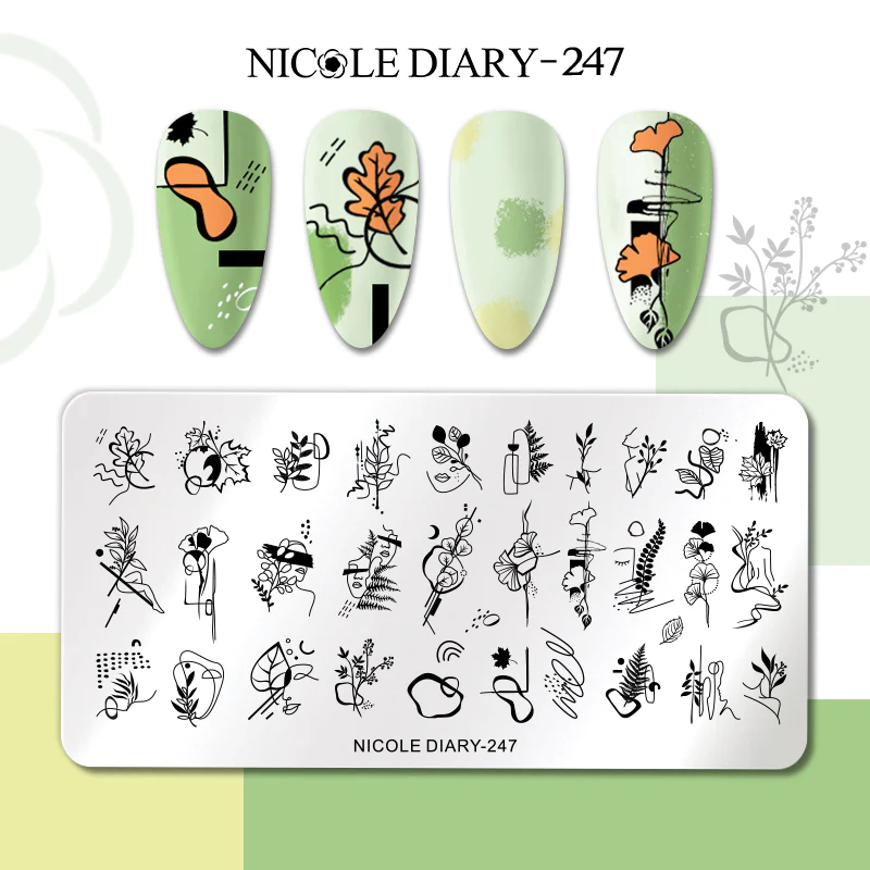 Pikkukuva: Nicole Diary - Leimauslaatta No.247