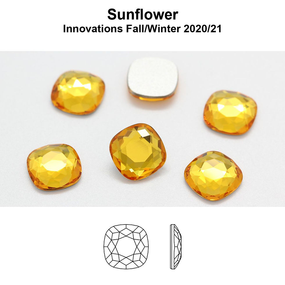 Timantit Cushion Sunflower (5mm)