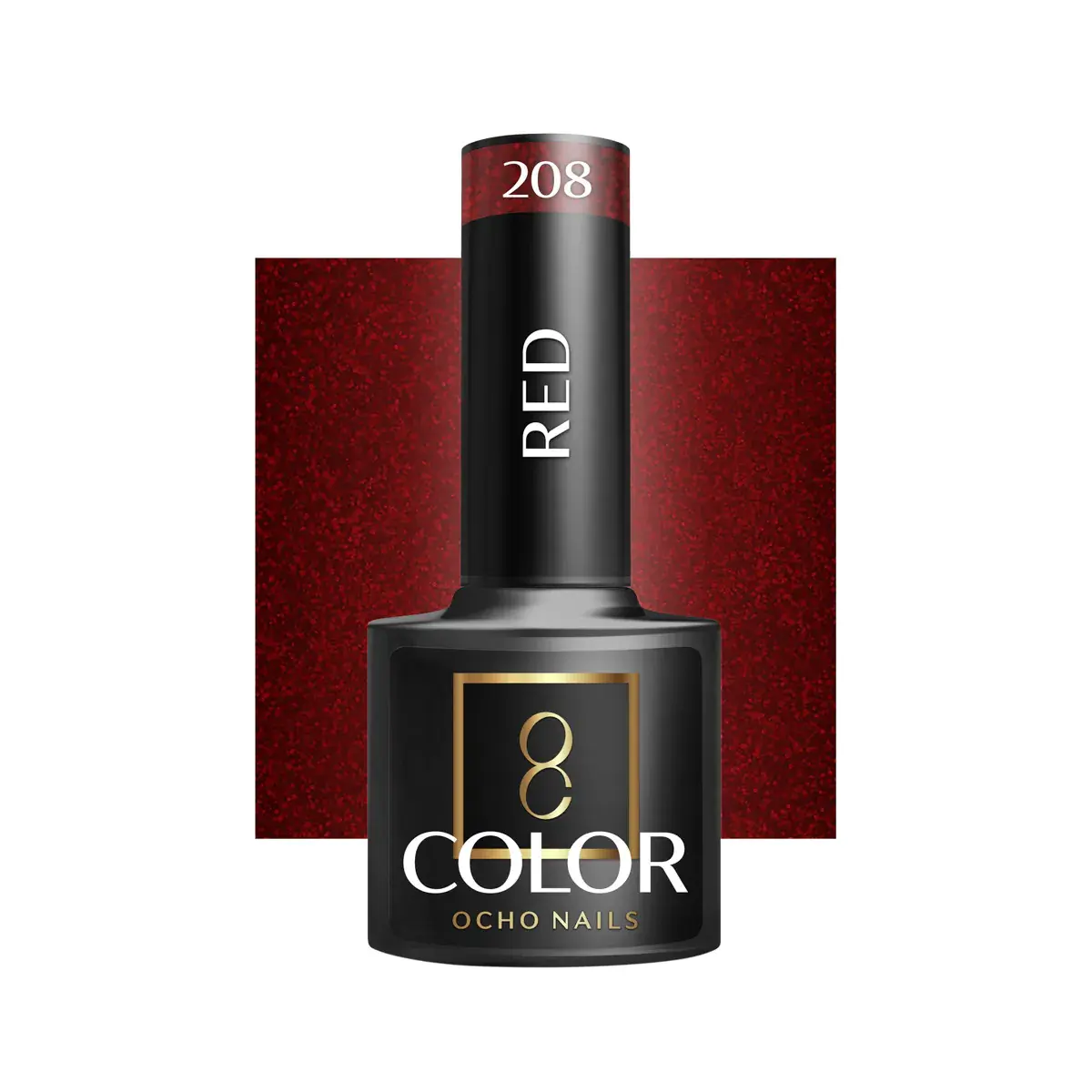 Ocho Nails - Red 208