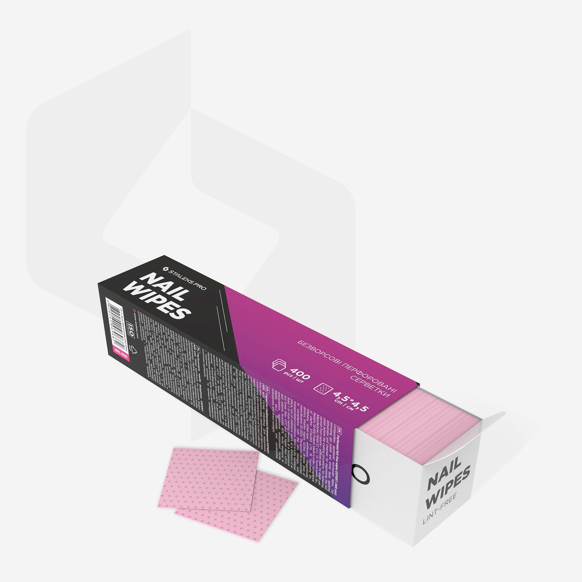 Staleks Pro - Lint Free Puhdistustyynyt
