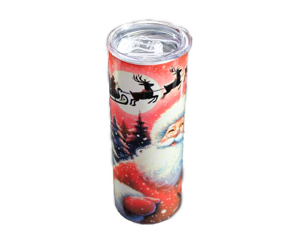 Thumbnail: 20 oz Tumblers (Santa & Mrs)