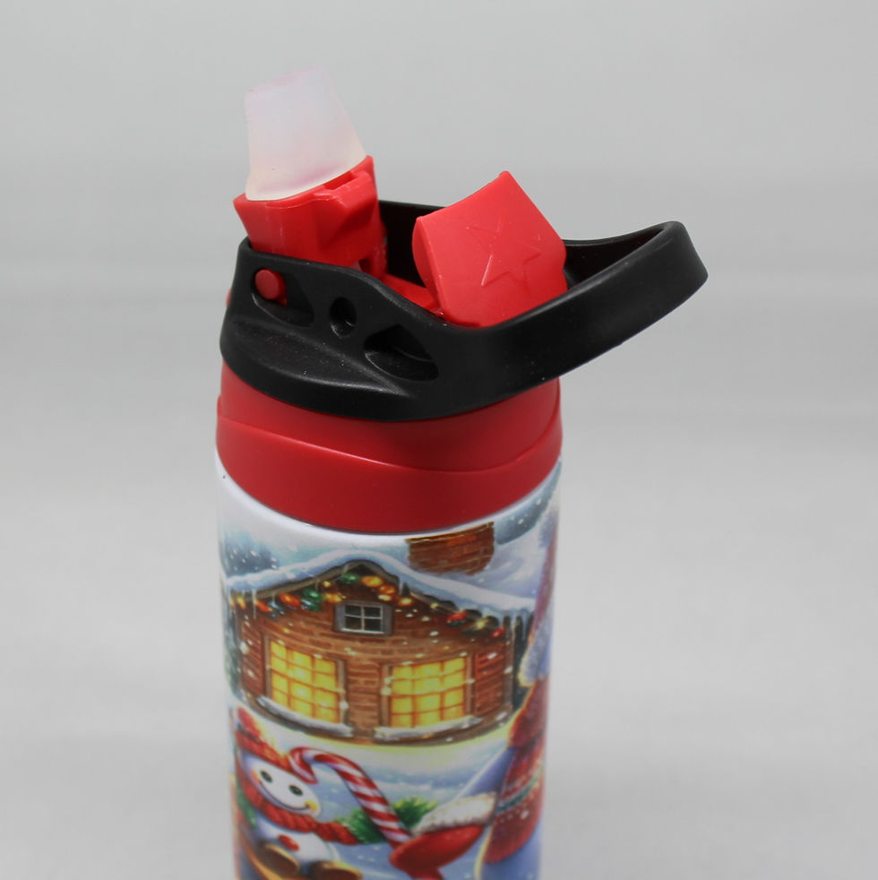Thumbnail: 12 oz Kids Flip Top Water Bottle