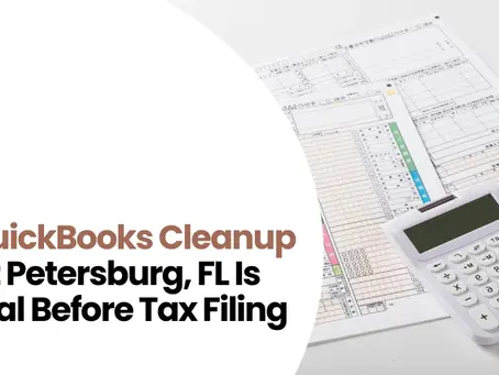 QuickBooks Cleanup Saint Petersburg, FL 
