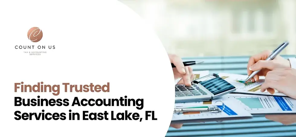 Business Accounting Services East Lake, FL