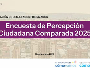 Encuesta de Percepción Ciudadana Comparada 2025