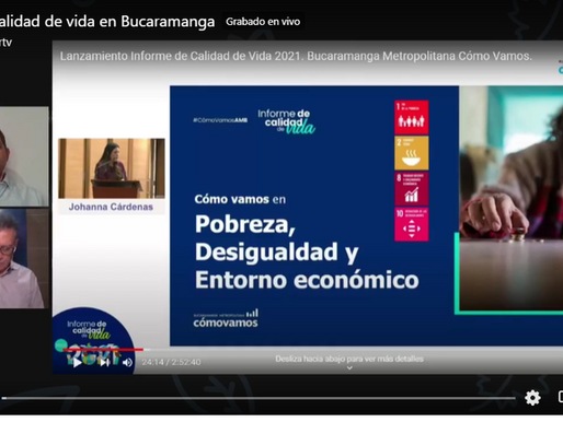 La Calidad de Vida en Bucaramanga