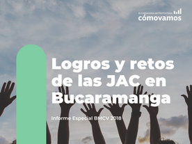 Logros y retos de las JAC en Bucaramanga
