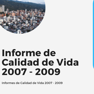 Informe de Calidad de Vida 2010