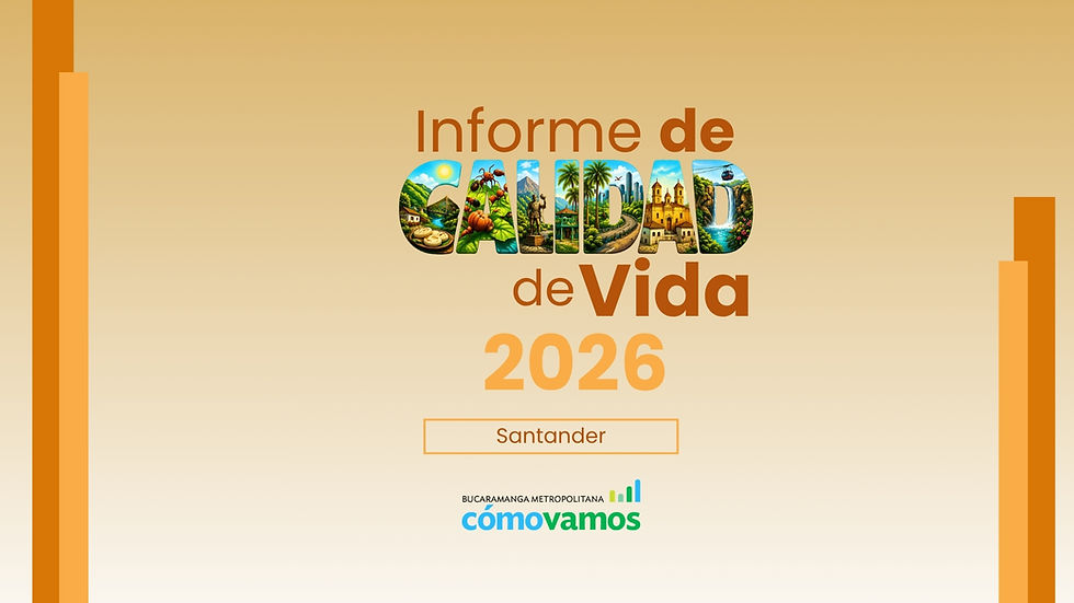 Informe de Calidad de Vida Santander 2026