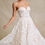Thumbnail: Strapless Sweetheart Neckline Midi Wedding Gown