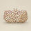 Thumbnail: Floral Leaf Crystal Frame Evening Clutch Bag