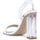 Thumbnail: POLOMA Chunky Clear High Heeled Sandals SH2850