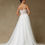 Thumbnail: Sleeveless Sweetheart Neck A Line Bridal Gown