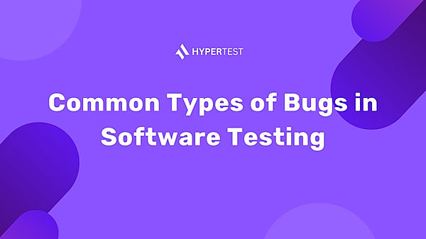 Common Types of Bugs in Software Testing | HyperTest