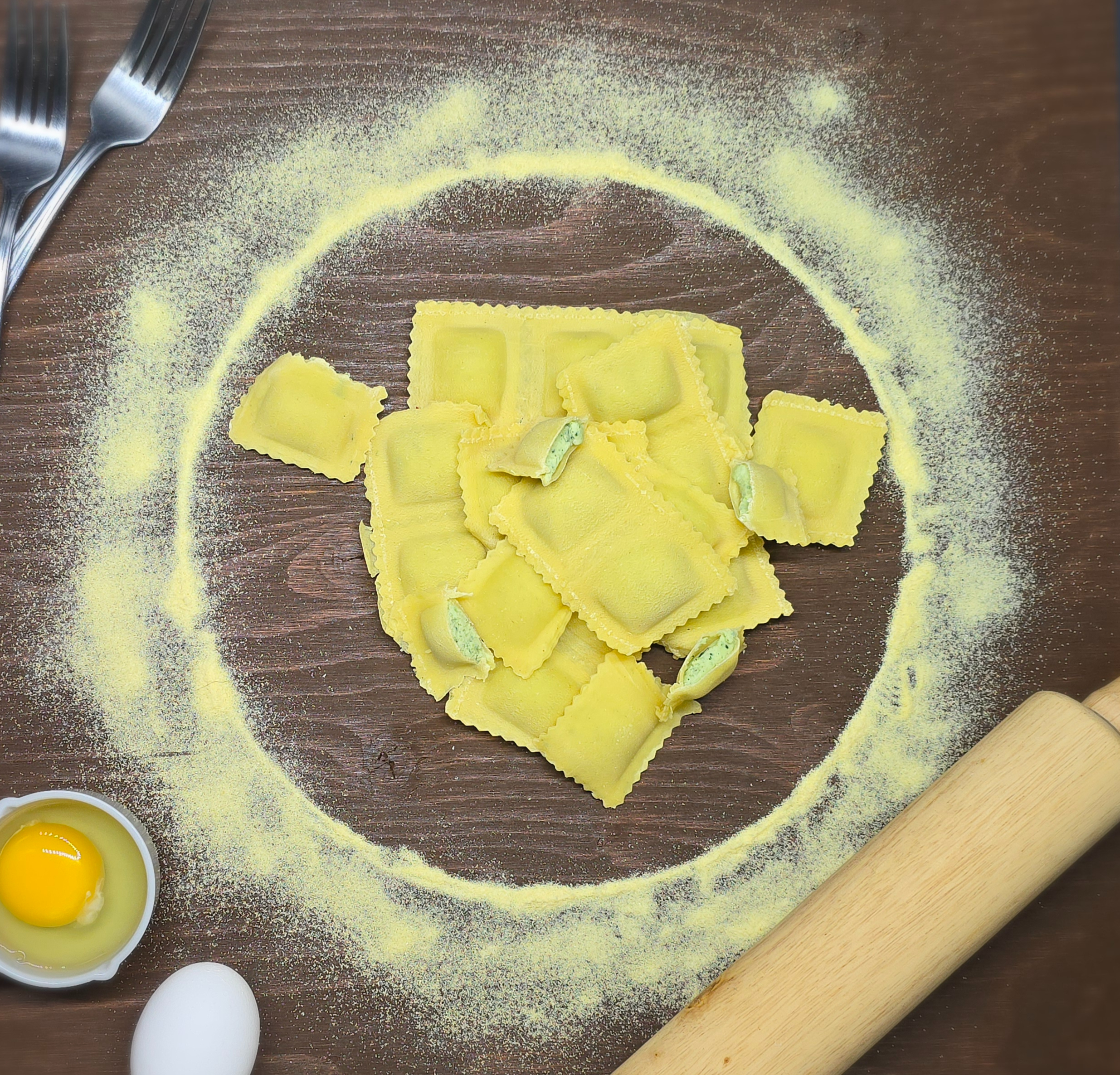Ravioloni Ricotta-Épinard