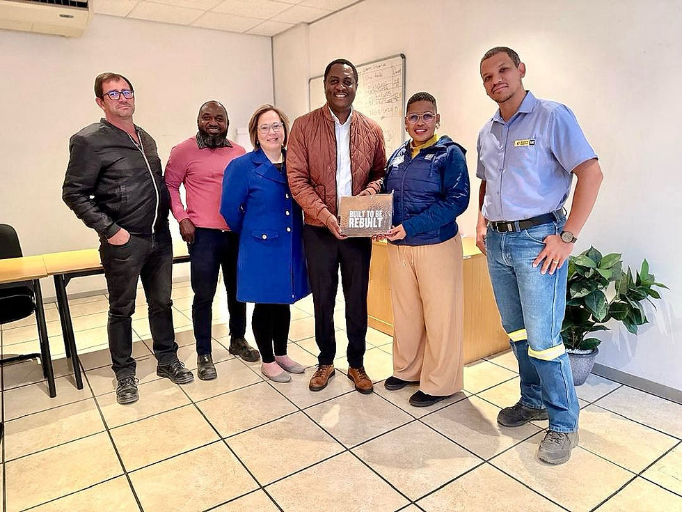 Strengthening Our Partnership with Barloworld and CAT Finance South Africa