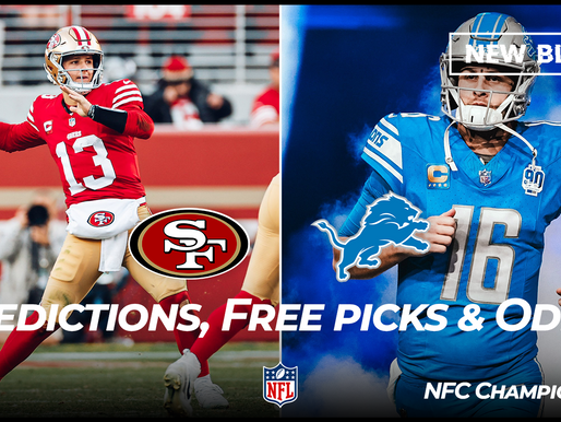 San Francisco 49ers vs Detroit Lions | NFL Predictions, Free Picks & Odds!