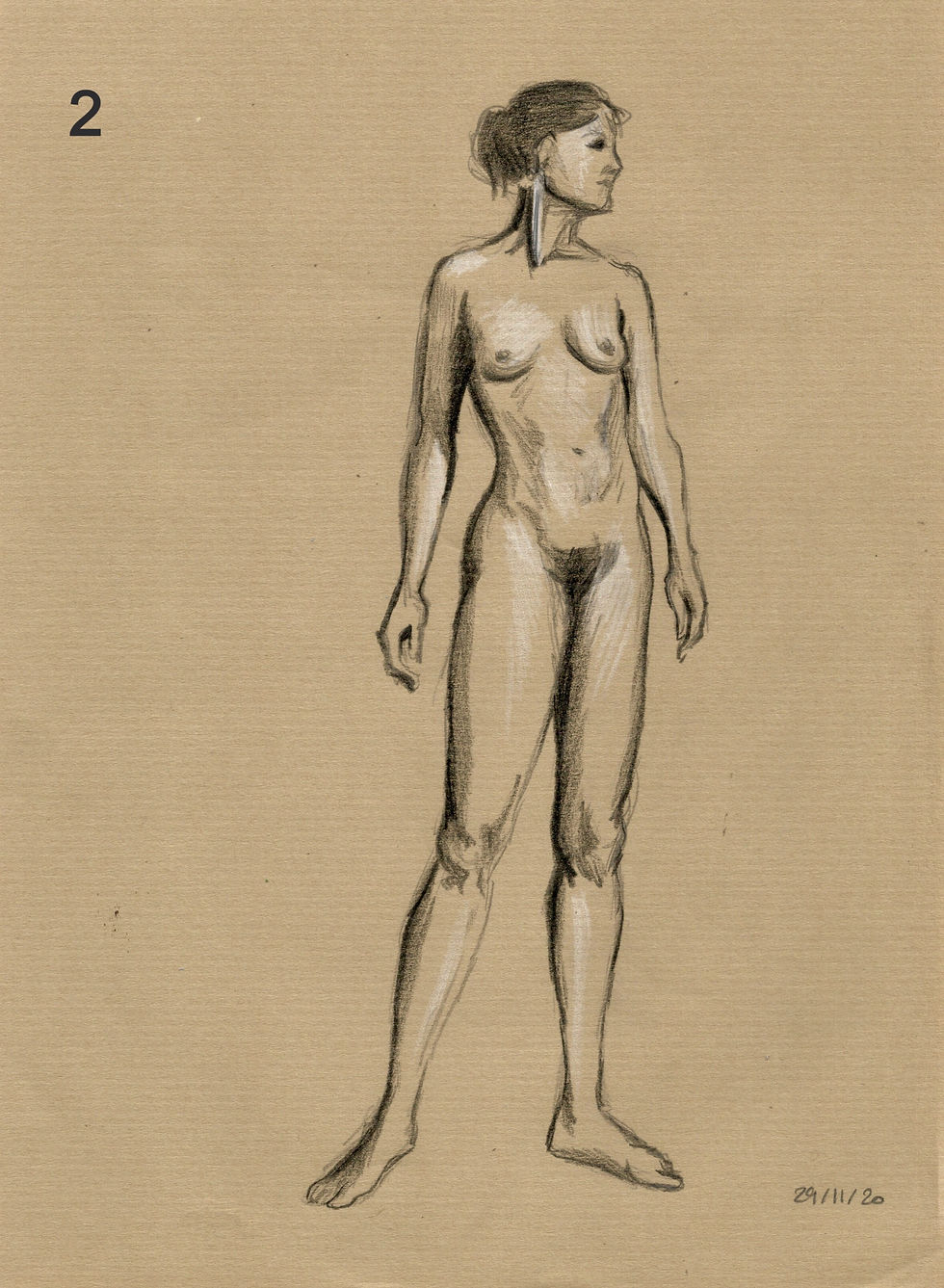 Miniature : Croquis modèle vivant visio