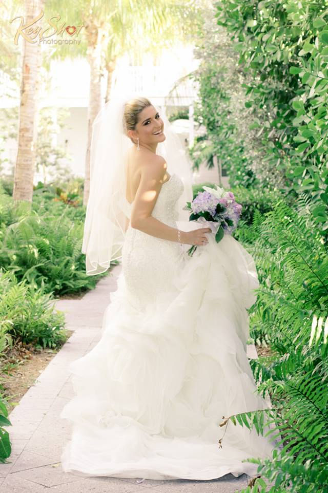 Florida keys wedding hair makeup