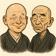 zwei zen mönche