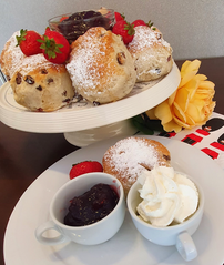 Afternoon tea - scones, cream and jam