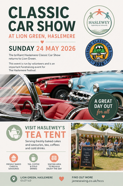 Classic car show flyer