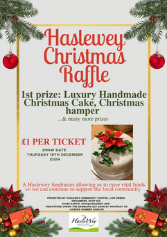 Christmas Raffle Flyer