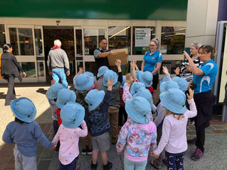 Senior Kindy & Preschool visit Woolworths!