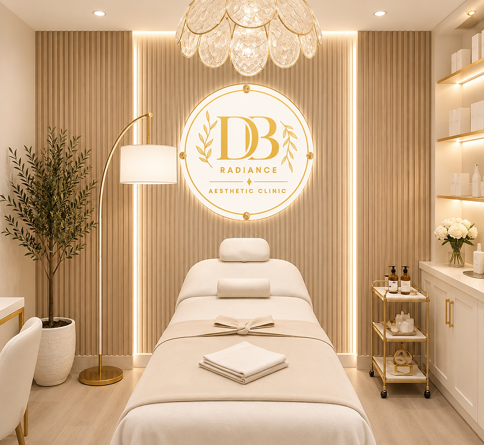Modern aesthetic clinic room for facial balancing Canada